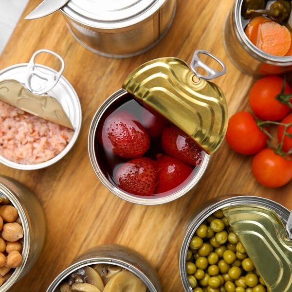 عبوات صفيح غذائية