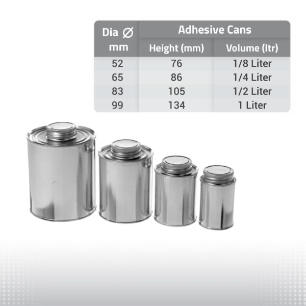 Putty Cans - Adhesive Cans