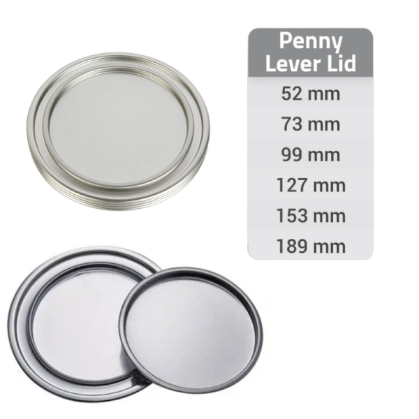 Rlt-Penny Lever End Lid