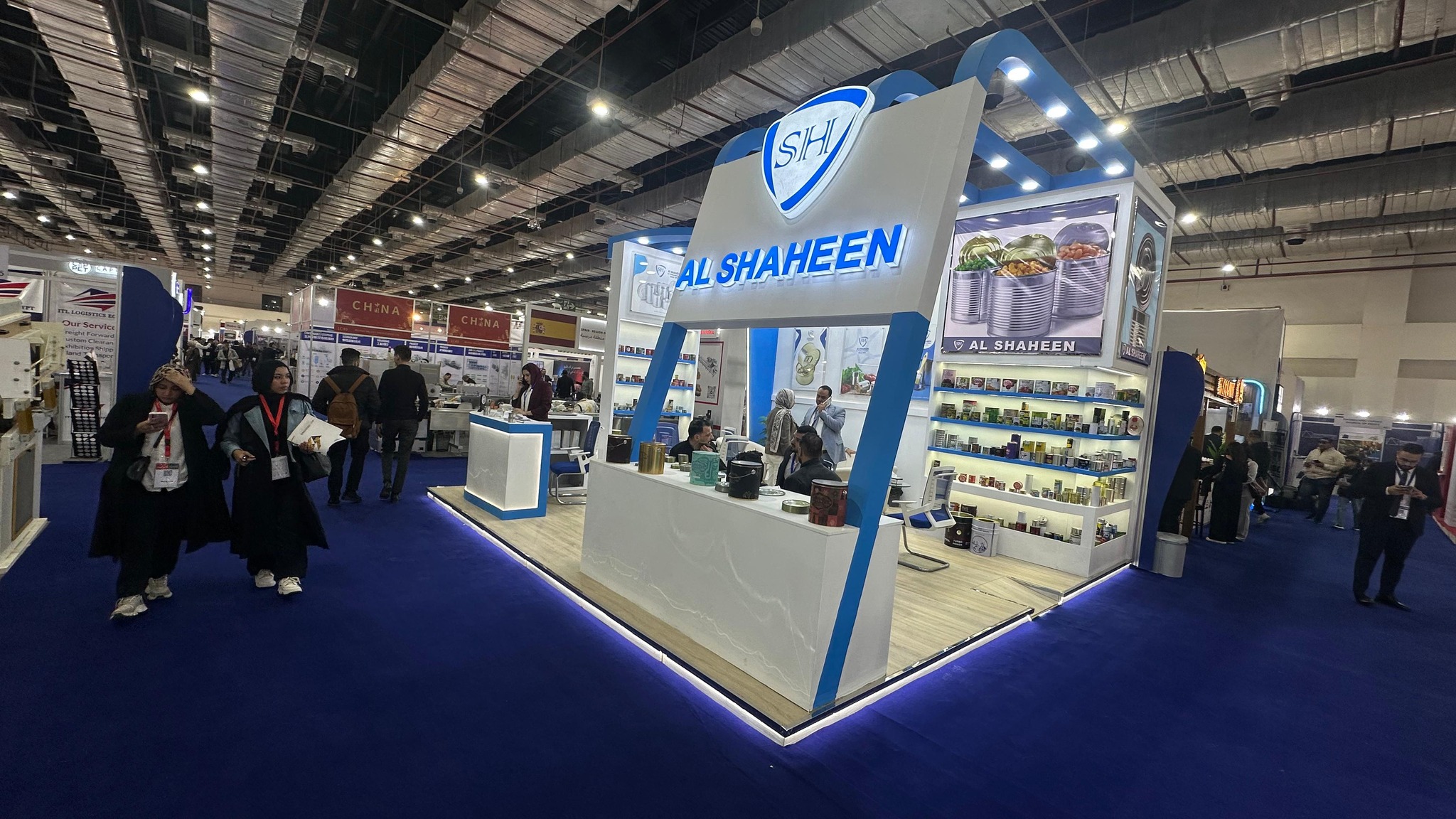 مشاركة شركة آل شاهين في فعاليات معرض pacprocess 2025